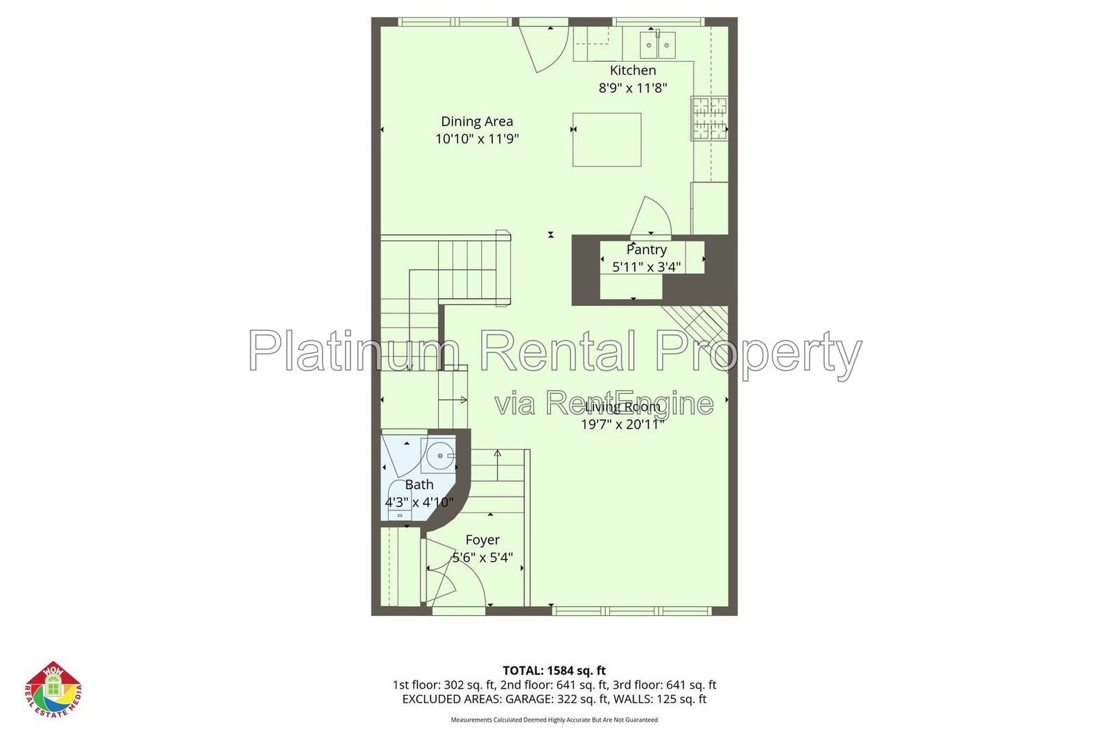 Fabulous, 3 Bedroom, END UNIT townhome in desirable Woodstock by Platinum Property Management Services, Inc. property image