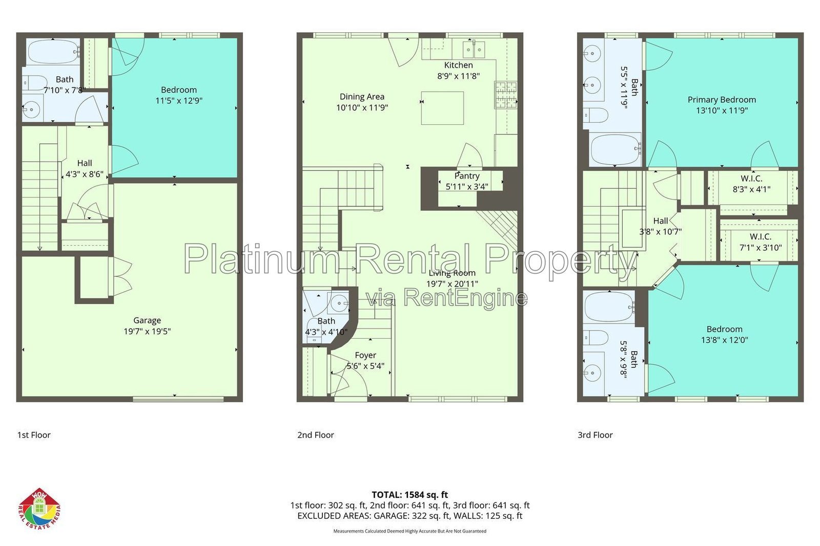 Fabulous, 3 Bedroom, END UNIT townhome in desirable Woodstock by Platinum Property Management Services, Inc. property image
